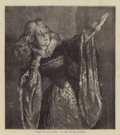 Entre la hache et la couronne; ou, la princesse Élisabeth - Francis Wilfred Lawson